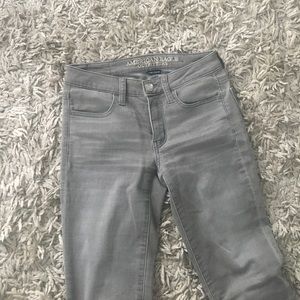 Grey American Eagle Jeans